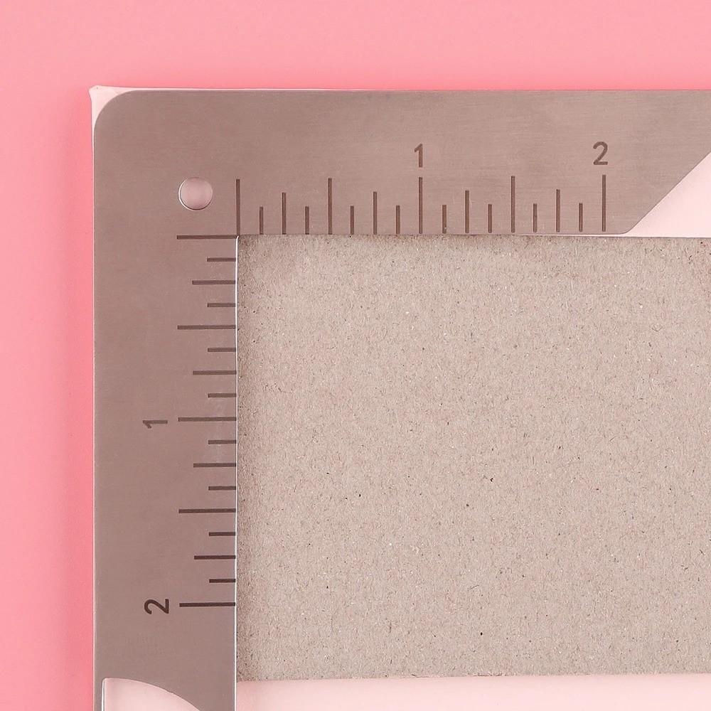 Multi-Function Book Cover Guide 5-in-1 Marking Tool Durable Book Cover Positioning Ruler