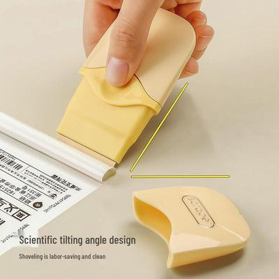 Multi-Functional Glass Glue Scraper: Floor, Cleaning, Degumming, Replaceable Blade Shovel.