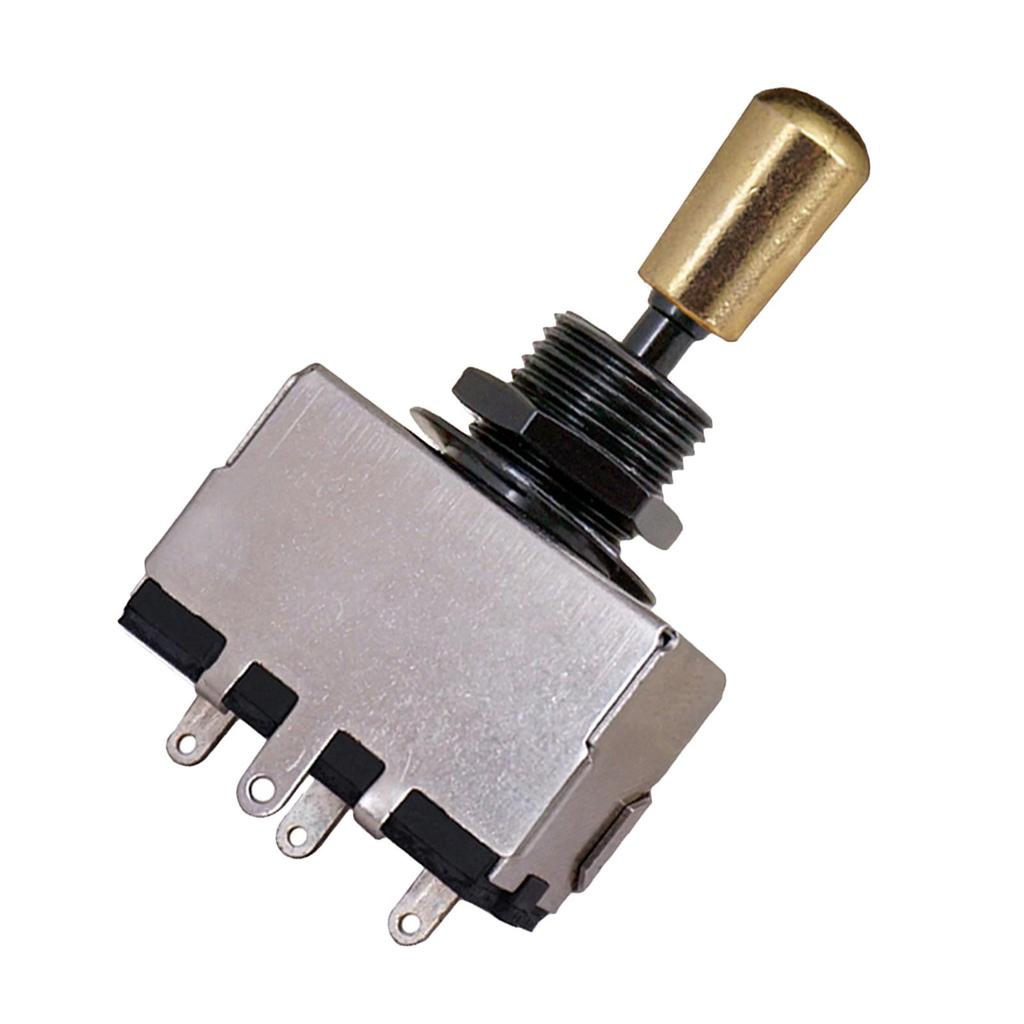 Guitar Toggle Switch Closed 3 Way Rotary Selector Copper Knob Replacement Rocker Switch for Epiphone LP