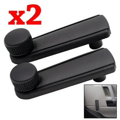 2PCS Fensterheber Griff Kurbel Kurbelwelle Manuelle Links Rechts Reparatur Für VW Transporter T4 1990-1994 Passat 1982-1992 357837581