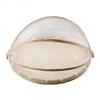 Woven Fruit Vegetable Basket with Anti-Mosquito Net Foldable Design