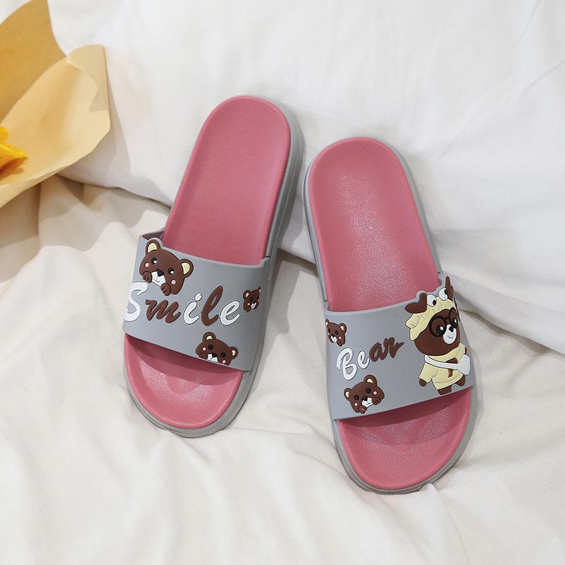 

Тапочки женские носят толстоподошвенные летние домашние комнатные домашние женские туфли модные мультяшные нескользящие крутые тапочки 40/41