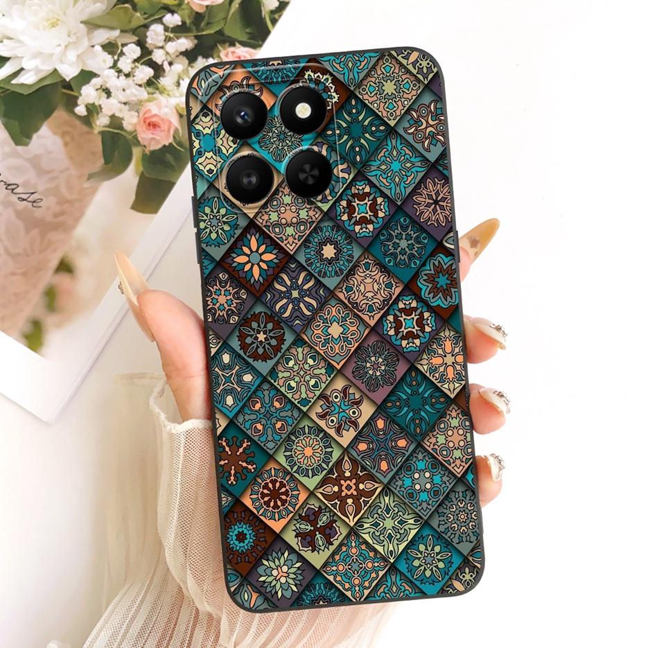 Etui For Honor 400 Smart 5G LGN-NX1 Urocze Śmieszne Kreskówkowe Pokrowiec Odporne na Wstrząsy Etui na Telefon Dla Honor X7d 4G HonorX7d 5G Miękkie Pokrowce Torby
