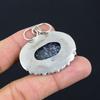 Daughters Day Sale Oval Kemmererite Stone 925 Silver Sister Boho Pendant Jewelry