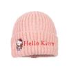 Hellokitty Knit Hat For Girls Cute Cartoon Warm Ear Protection Street Dance Accessory