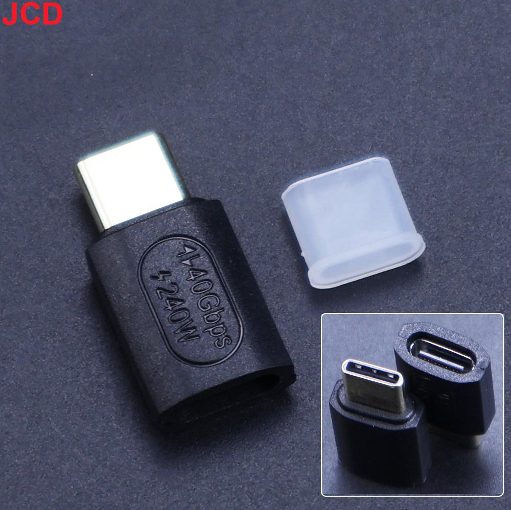 240W USB C Extender Adapter 90/180 Degree Type C Male to Female Extender OTG 40Gbps Fast Data Adapter Converter Charging Adapter