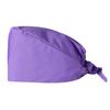 Adjustable Work Cap for Women and Men with Ponytail Holder Dustproof Head Cover for Salon Kitchen Cleaning Healthcare Use