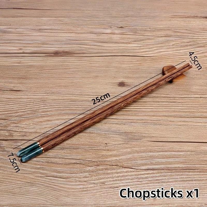 

1/5 пары китайских палочек для еды, деревянные палочки для суши, набор японских палочек для еды, многоразовые палочки для еды из корейской кухни, деревянная кухонная посуда
