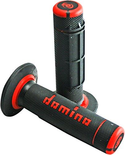 

Domino domino Handlebar Grips Off-road Type 118mm Thermoplastic Rubber Black x Red A02041C4240