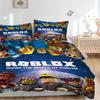 Inside Roblox Universe Print 3Pcs Bedding Set,Duvet Cover with 2 Bedro,Pillowcase Home Birthday Gift