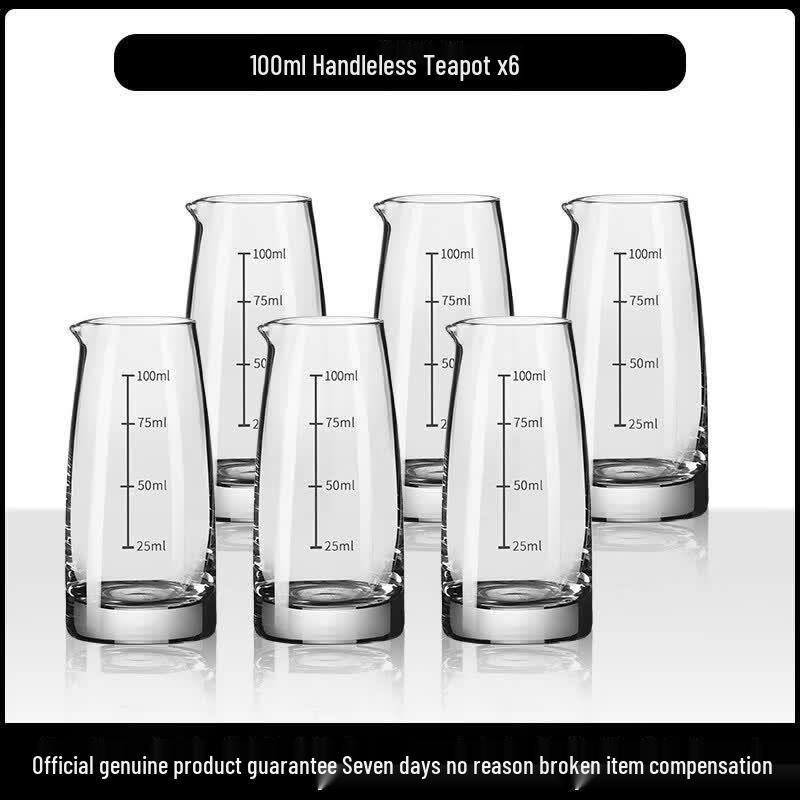 Elegant Handmade Glass Baijiu Decanter Set