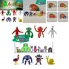 Rainbow Monster Banban Pvc Figurines Garden Themed Cartoon Collectibles