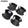 For Toyota Raize -2024 2025 Carbon Fiber Side Door Handle Bowl Cover Trim Protection Cap Exterior Accessories Car Styling