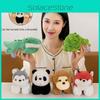 Adorável Panda e Macaco Pulseira de Bater Pelúcia Pulso Para Crianças 73 Caracteres
