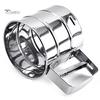 Puntos Stainless Steel Powder Flour Sieve Cup Mesh Strainer Baking Kitchen Gadget Tool