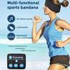 Bluetooth Kopfhörer Sport Schlaf Stirnband Elastische Kabellose Kopfhörer Bluetooth Headset Stirnband Musik Augenmaske