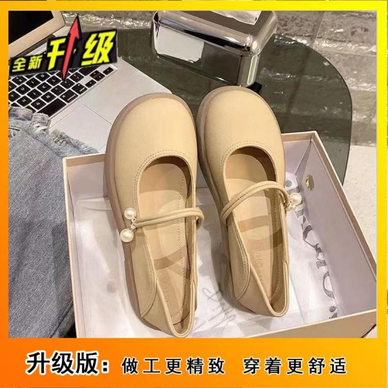 Mary Jane shoes summer new college style single shoes flat sole gentle wind small leather shoes women