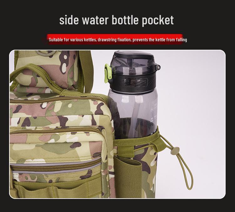 Wielofunkcyjna Taktyczna Torba Kamuflażowa: Do noszenia na skos, w pasie i w podróży, do wędkarstwa i jazdy na rowerze