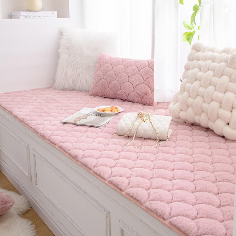 New Bay Window Mat Window Sill Mat Light Luxury Bedroom Blanket Internet Celebrity Tatami Balcony Mat Master Bedroom Carpet Generation Hair