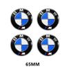 For BMW E30 E38 E39 E46 E60 E61 E90 X1 X3 X4 X5 X6 E70 E83 X5 F10 F30 F32 4pcs 56mm 65mm Car Wheel Center Hub Cap Stickers
