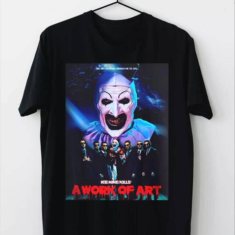 Ice Nine Kills A Work Of Art Black All Size GifT T Shirt S