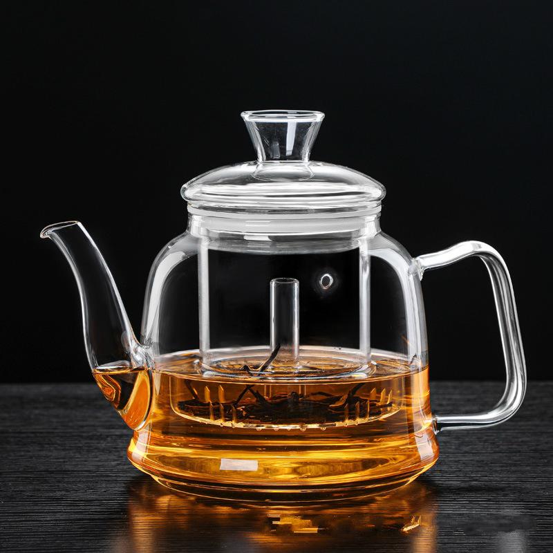 Teapot Water Bottle Gooseneck Kettle French Press Glass With Lid Thermos Bottle Home Appliance Kitchen Accessories Electric Pot