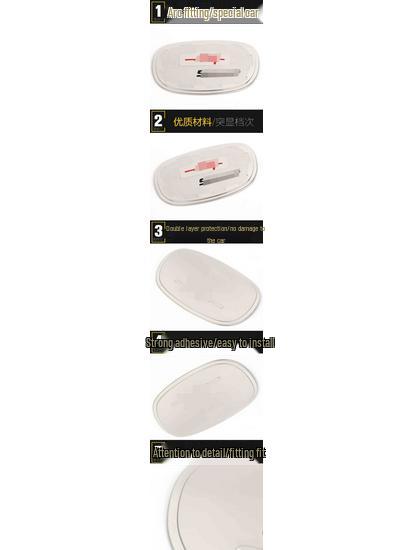 Zotye SR9 Fuel Tank Cap Sequin, Scratch-Resistant Protective Film, Decorative Sticker, Exterior Accessory