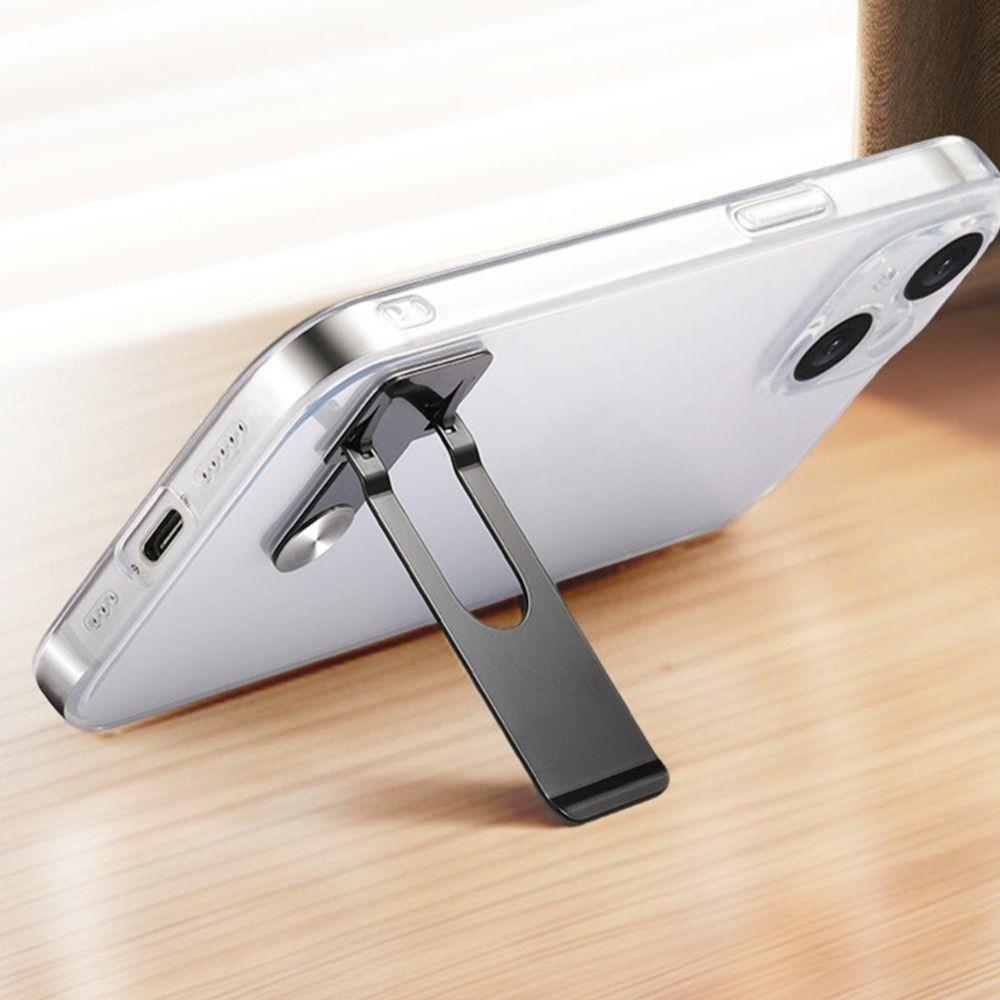 Premium Ultra-Thin Mobile Phone Holder Self-adhesive Universal Tablet Holder Foldable 360° Rotating Bracket Desktop