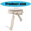 Ribbon Sash Waist Styling Belt Trench Coat Waist Belt All Matching Waist Sash
