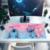 1Pc Lilo Stitch Adventure Gaming Mouse Pad Keyboard Desk Mat Non-slip Rubber Lock Edge Waterproof Computer Mousepad for Office Home Decor Y1715