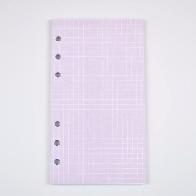 NOWY Macaroon Color A6/A5 PU Leather DIY Binder Notebook Cover Diary Agenda Planner Paper Cover School Paperwear