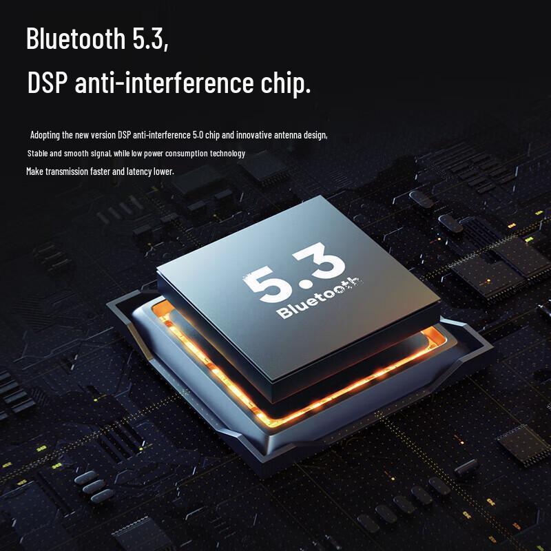 Fones de Ouvido Bluetooth Sem Fio com Cancelamento de Ruído Lingchen Air Plus3