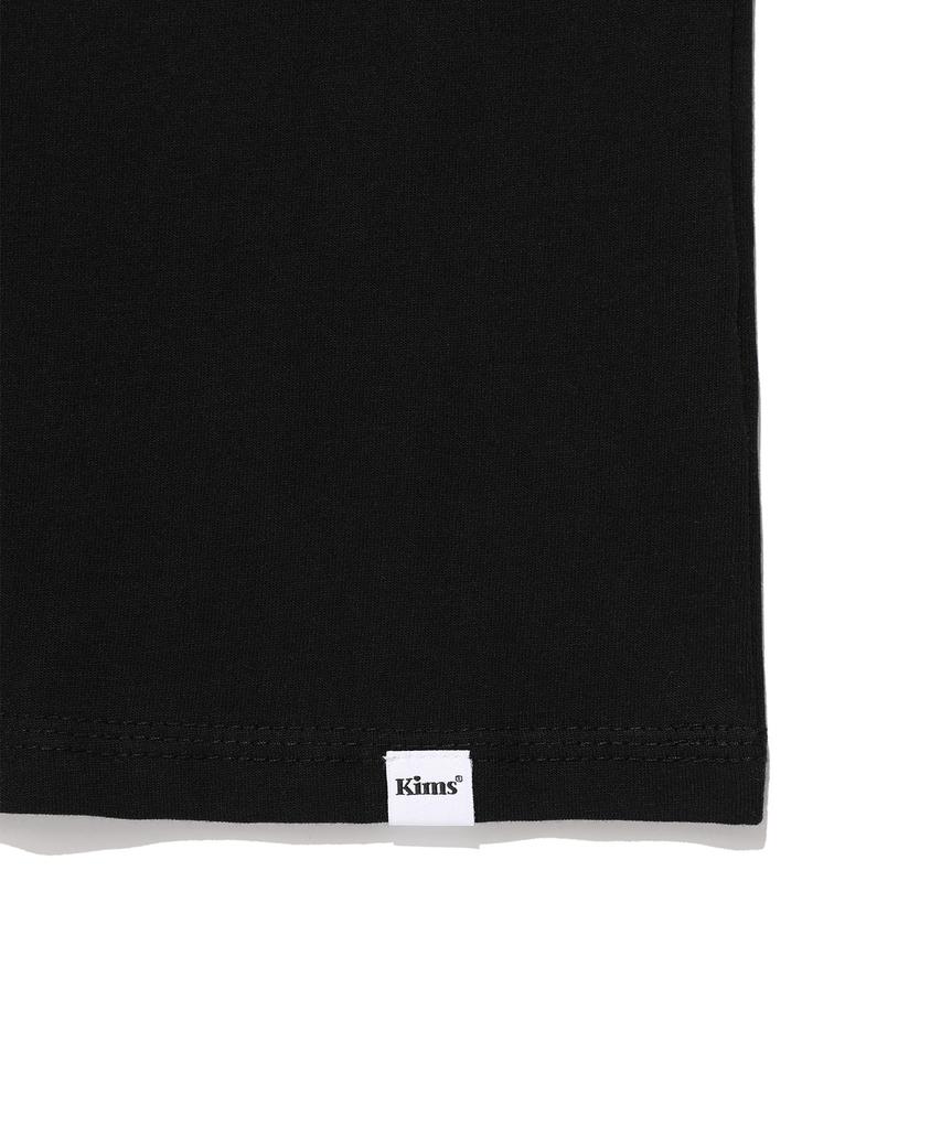 Kimseupeulesikoteunmakes (Unisex) Kims Heart Symbol Tee Black