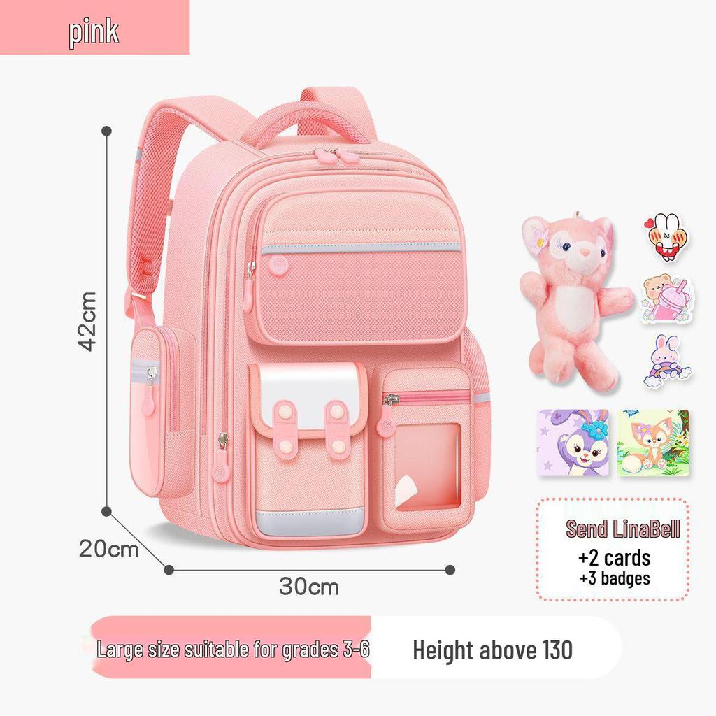 Large Capacity Naruto Backpack for Boys & Girls, Grade 6 - Lightweight, Spine-Friendly