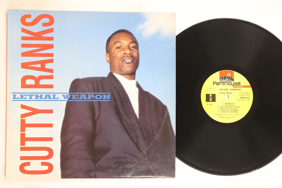 

LP Record CUTTY RANKS - Lethal Weapon PHRILP23 Penthouse Recor 1991 US Reggae, Ska & Dub Used