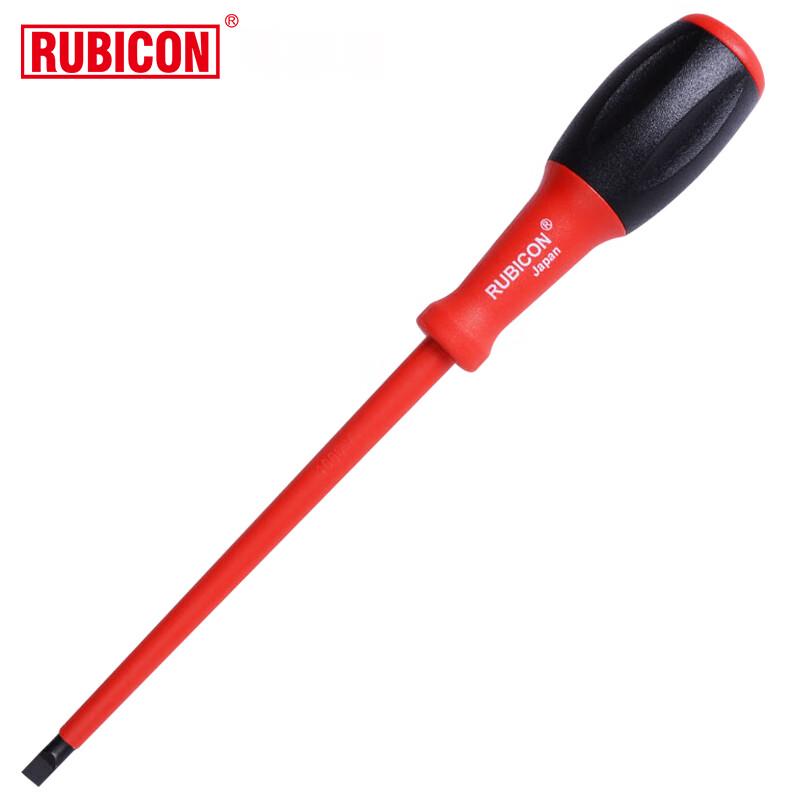 RUBICON VDE 1000V Insulated Slotted Screwdriver