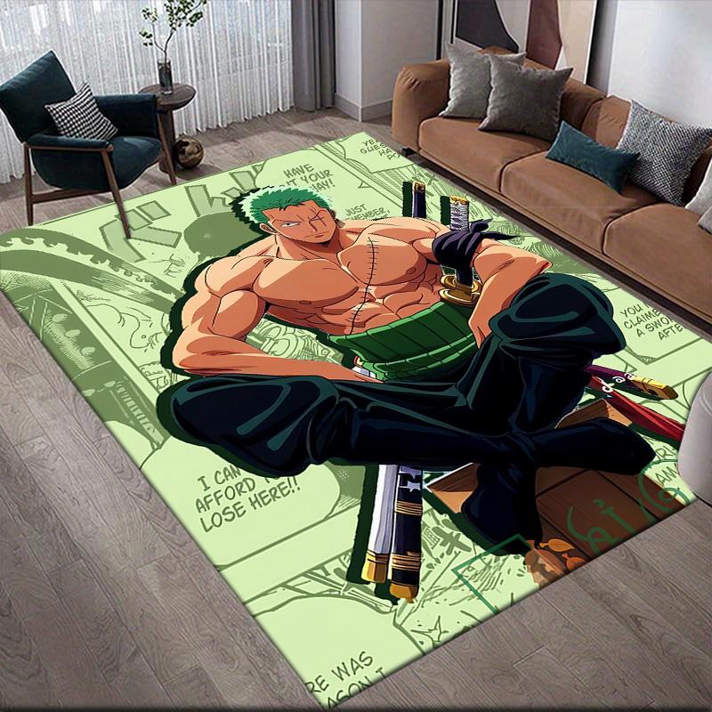 

Zoro Series Anti-Slip Floor Mat, Rectangular Carpet for Game Room, Bedroom & Living Area, Home Decoration 60x90cm
