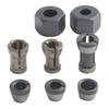 6/8 pezzi 6mm 6.35mm 8mm Adattatore Pinza Porta Frese Pinza Porta Frese Per Macchina per Incisione e Rifilatura Accessori per Fresatrice Elettrica