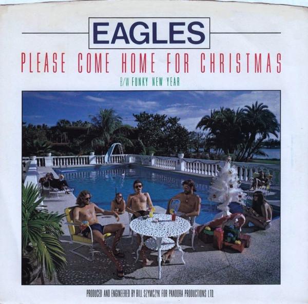 

7inch Record EAGLES - Please Come Home For Christmas E45555 Asylum Records 1978 US Rock Used
