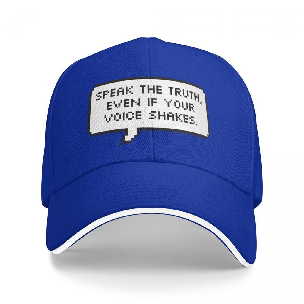 Speak the truth even if your voice shakes Baseball Cap Sports  Icon Golf Women Mens