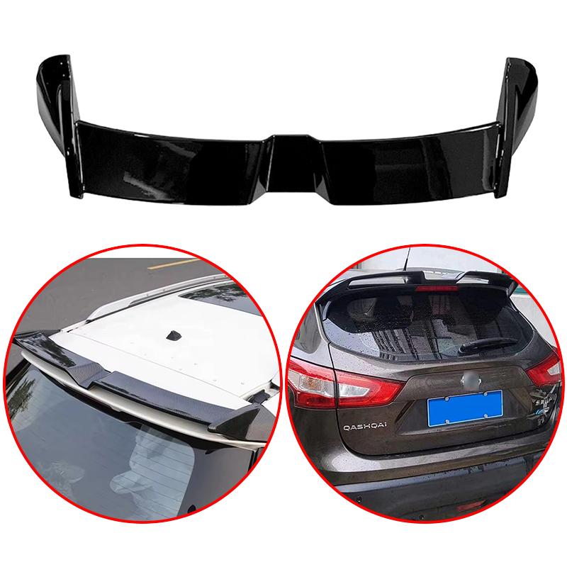 High Quality ABS Car Rear Roof Wing Spoiler Glossy Black For NISSAN Qashqai J11 2016 2017 2018 2019 2020 2025 2025 2025 2025