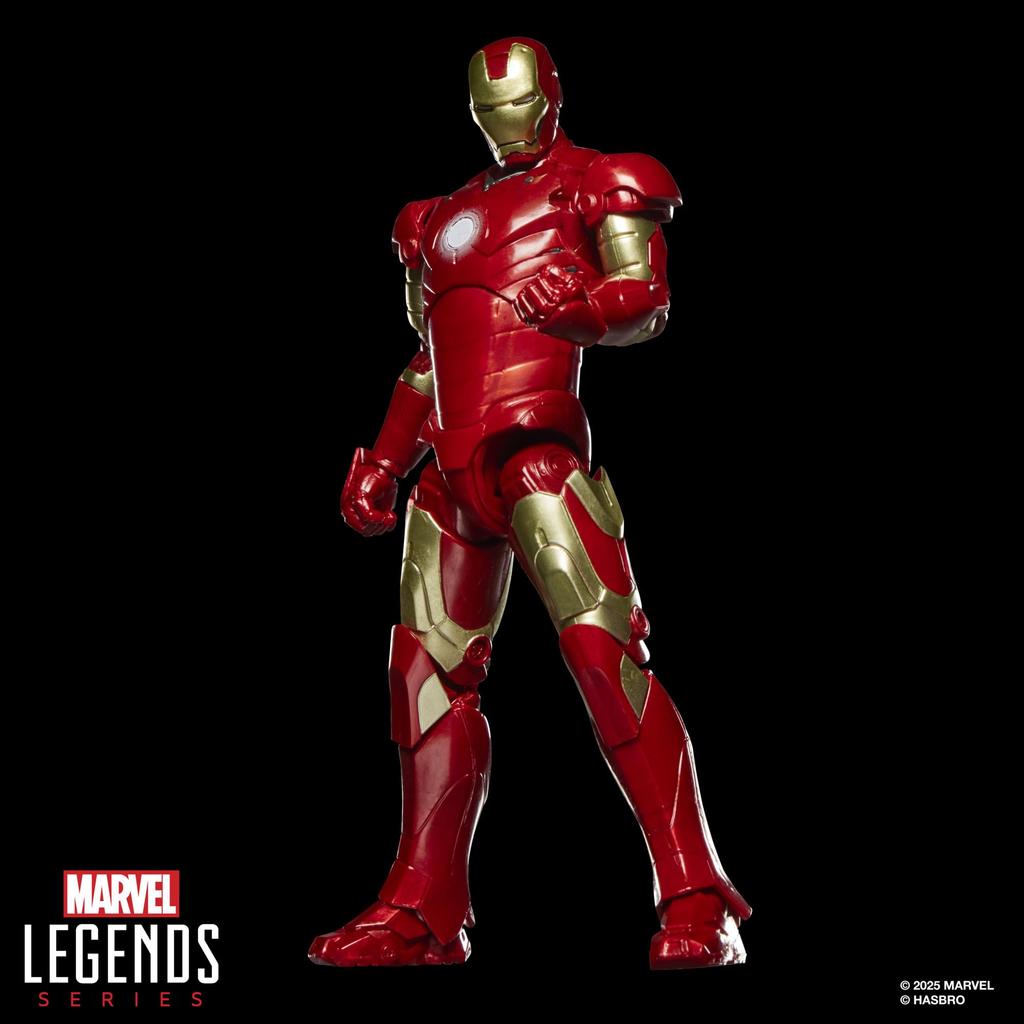 Hasbro Marvel Legends Series Iron Man Mark III Movie Iron Man Collectible Action Figure G2055 Authentic 6-Inch