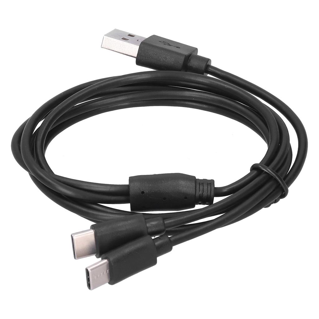 USB To Dual Port TypeC Power Cord 2 In 1 Multi Charging Cable for DJI OSMO Pocket 2