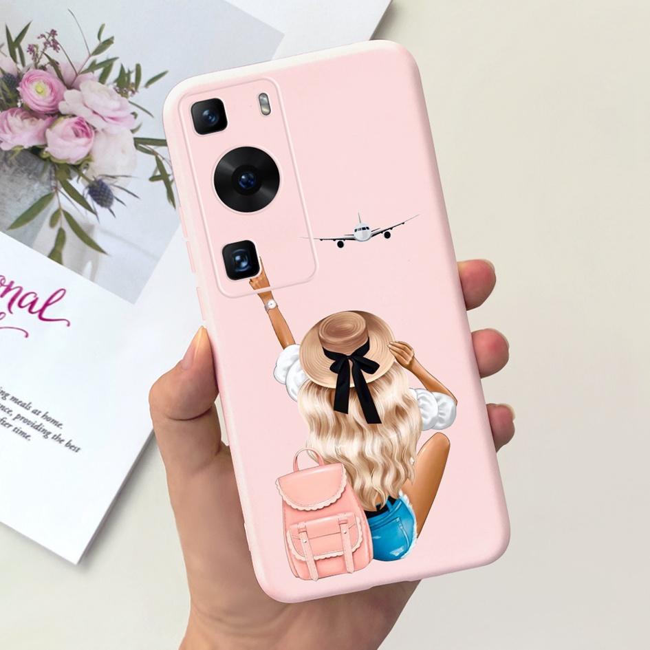 For Huawei P60 Pro P 60 Case Lovely Astronaut Cartoon Slim Soft Silicone Protective Cover For Huawei P60 Art P60Pro MNA-LX9 Case