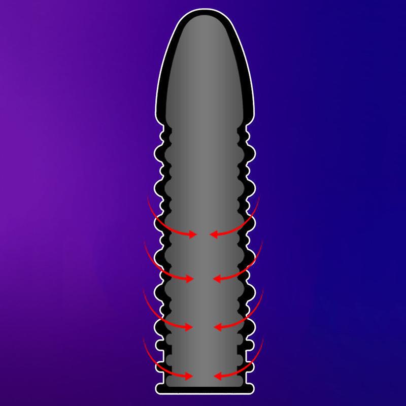 MELEON Penis Extension Sleeves Sex Toys For Men Delay Ejaculation Reusable