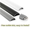 1pc 2m/78.74inch Wire trunking with exposed wires, shielding strips, exposed wires, invisible wiring trunking