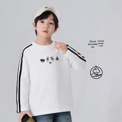 Boys' Pure Cotton Long-Sleeve T-Shirt