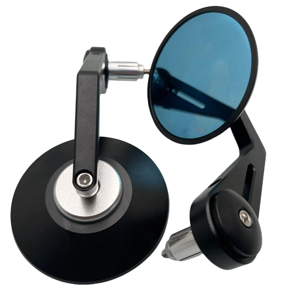 For Honda Rebel CMX300 CMX500 CMX1100 7/8'' 22mm Motorcycle Bar End Mirrors Retro Handlebar Tip Rearview CNC