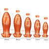 Soft Huge Anal Plug Big Butt Bead Anus Expansion Stimulator Egg-shaped Dildo