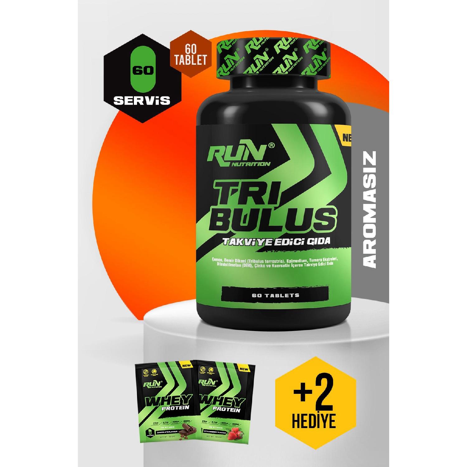 

Tribulus Terrestris 60 Tablet - 2 Sae Protein Gift